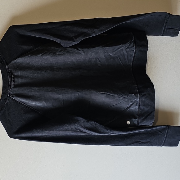 lululemon athletica Medium Black Pullover Crewneck Sweatshirt - Picture 4 of 4
